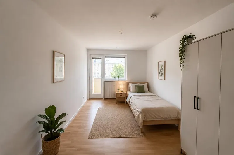 **Frisch sanierte 1-Zimmer-Wohnung mit Einbauküche in Charlottenburg** — photo 1